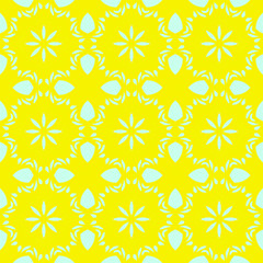 Beauty yellow geometric pattern