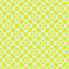 Beauty yellow geometric pattern