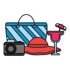 summer time holiday poster