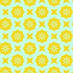 Beauty vintage yellow texture, floral pattern