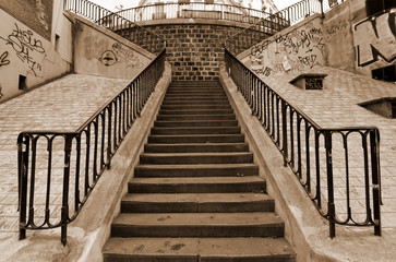 Paris - Escaliers Rue de Crimée