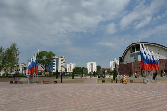 In the Park of the 1000th anniversary of Yaroslavl