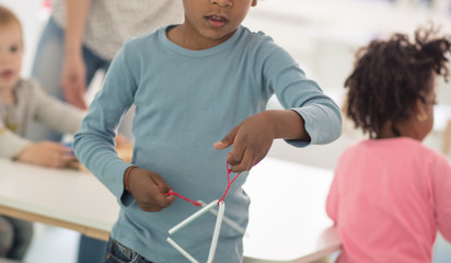 Fototapeta premium Making music.