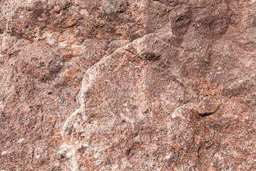 Natural red granite stone background