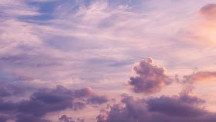 Naklejka na ściany i meble beaultiful blue sky with cloud