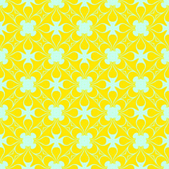 Fototapeta na wymiar Spring yellow geometric abstract pattern