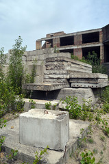 Ghost town in Eastern Europe