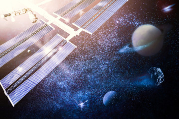 High resolution images presents planets of the solar system this image elements furnished by nasa