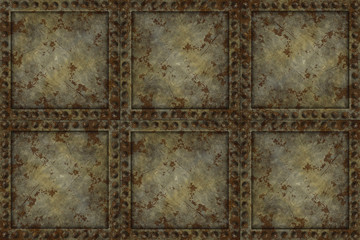 metal rusty industrie wall floor panels