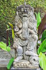 Ancient Balinese statues, hinduism, religion, Bali, Indonesia
