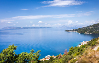 Fototapeta na wymiar Drasnice village on croatian coast