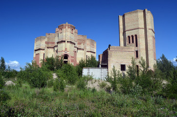 Ghost town in Eastern Europe