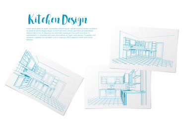 kitchen sketch design