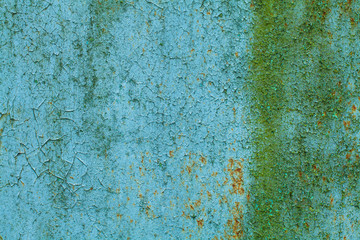 Old green textures wall background. Perfect background with space.