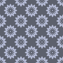 Grey minimalistic geometric seamless pattern