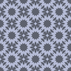Grey minimalistic geometric seamless pattern