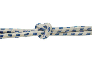 Elastic strap on white background.(with Clipping Path).