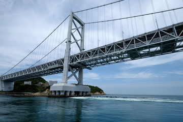 鳴門海峡をまたぐ大鳴門橋