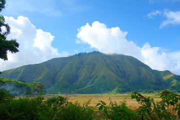 Obraz premium Pegasingan Hill located near to Rinjani Volcano in Central Lombok, Indonesia