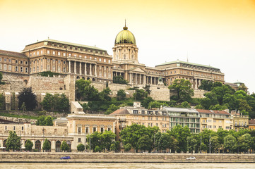 Buda Castle - Budapest, Hungary - landmark, tourist attraction