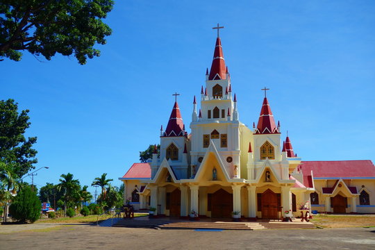 Gereja Katedral located Larantuka, East Flores, Nusa Tenggara Timur, Indonesia