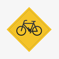 bike road sign icon for mobile concept and web apps icon. Transparent outline, thin line icon for website design and mobile, app development