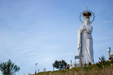 Statue of the Virgin of the Immaculate Conception in Junin, Peru.