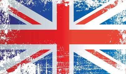 Fototapeta premium Flag of the United Kingdom, Union Jack, United Kingdom of Great