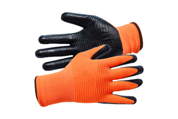 Working gloves isolated on white background