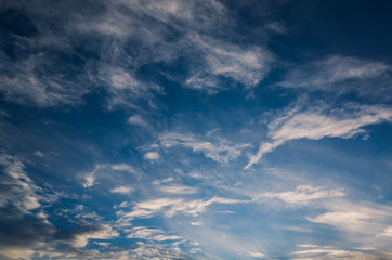 Obraz premium blue sky with clouds