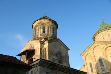 Fototapeta na wymiar in georgia gelati monastery antique heritage