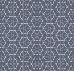 Fototapeta premium Grey monochrome pattern, geometric design