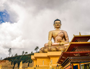 buddha statue in Bhutan