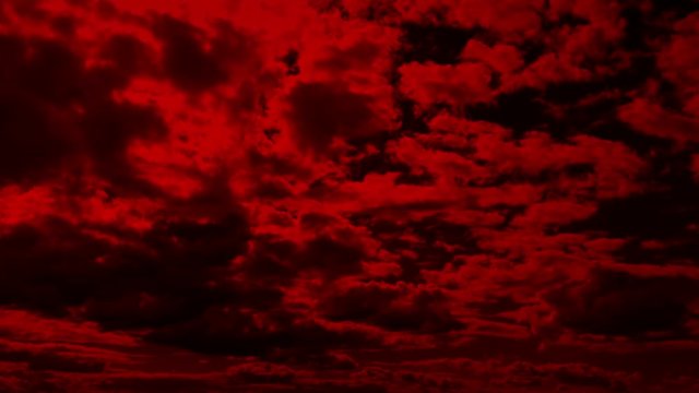 Vast Red Cloudscape