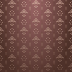 Fototapeta premium Background wallpaper of brown color in Asian style vector image
