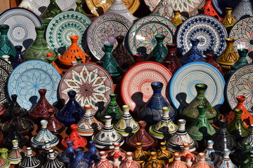 Tadżin marokańskie naczynie - obrazy, fototapety, plakaty