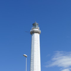 Architettura di un faro nel sud Italia