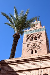 Meczet Księgarzy, meczet, Masdżid al-Kutubijja, Mosquée Koutoubia, Marrakesh - obrazy, fototapety, plakaty