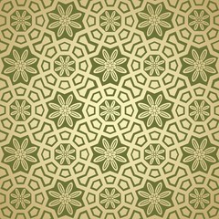 wedding card design, paisley floral pattern , India	