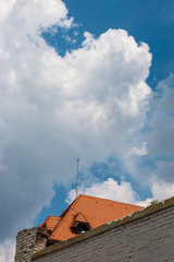 roof and blue sky