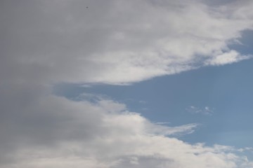 Clouds in the sky