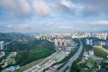 Shenzhen, China, urban scenery