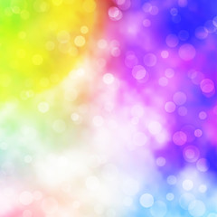 Fototapeta premium Light Multicolor vector layout with circles.