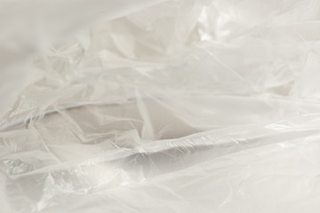 Obraz premium Light background from a transparent package