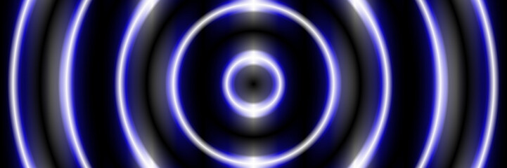 Digital Art, abstract panoramic three-dimensional objects with soft lighting, Germany