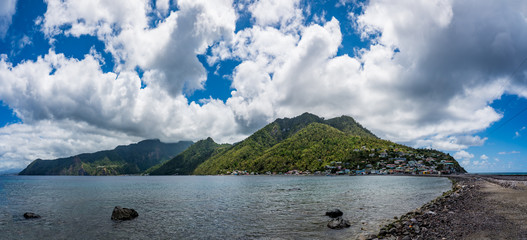  Scotts Head Views around the caribbean island of Dominica West indies