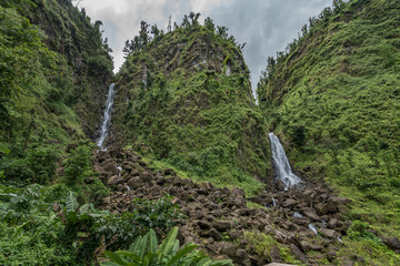  Trafalgar Falls Views around the caribbean island of Dominica West indies