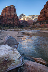 river in zion national park
