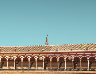 Fototapeta premium bullfighting arena in Seville, Spain