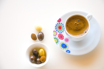cup of tea with lemon